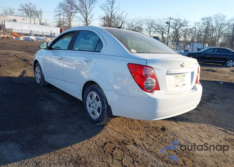 2013 Chevrolet Sonic Ls Auto from USA, damaged, VIN 1G1JA5SG3D4198699